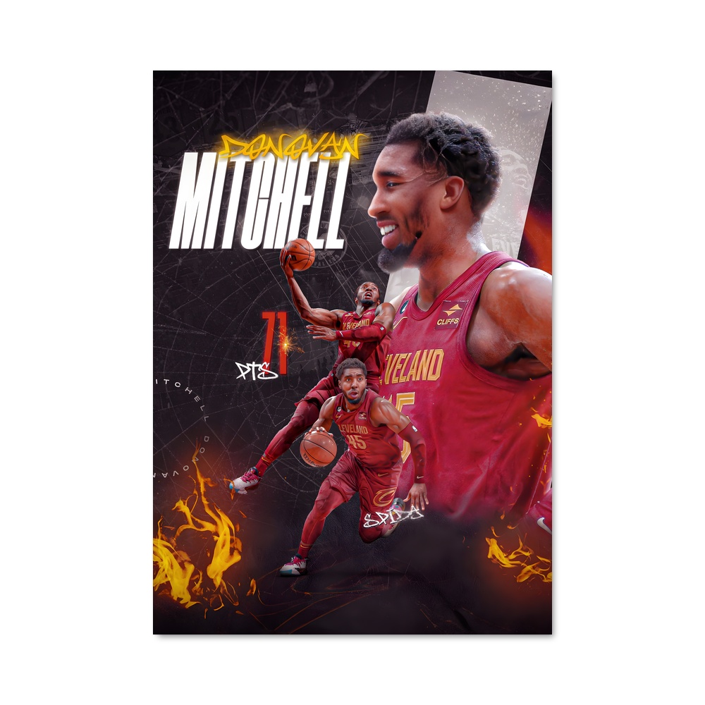 Poster Cleveland cavaliers splendeur